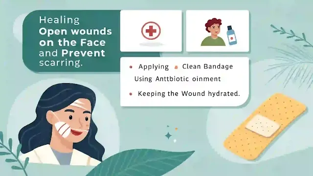 How to Quickly Heal Open Wounds on the Face and Prevent Scarring